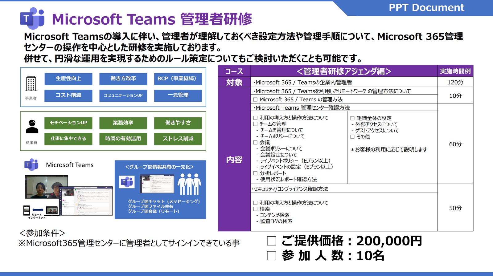 Teams管理者研修